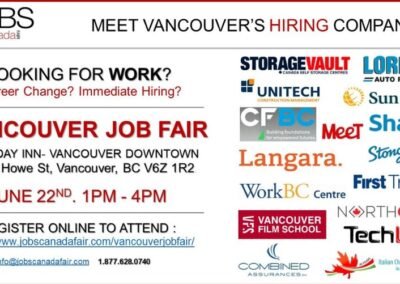 Vancouver Job Fair Paid Social Campaign